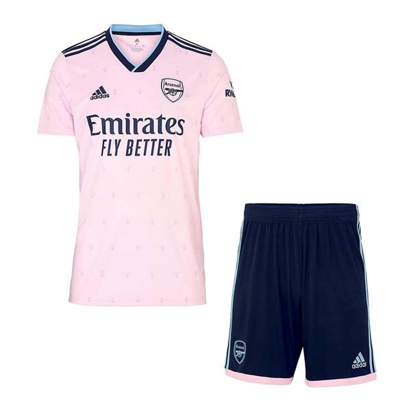 Camiseta Arsenal Replica Tercera Ropa Niño 2022/23